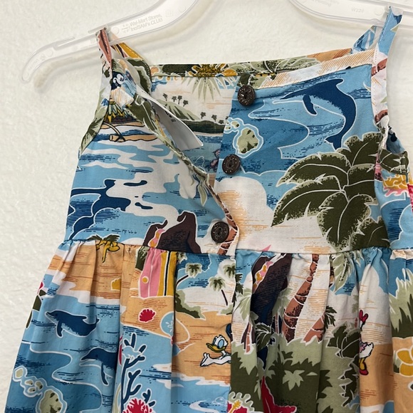 Disney Baby Girl Fit and Flare Dress Pluto Goofy Donald Daisy Mickey Mini 6-9mo - Picture 11 of 14